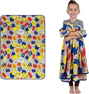 Couverture de canapé en peluche super douce franco pour enfants, taille 46" x 60", minions the rise of the puppy design. DIAYTAR COTE D'IVOIRE est la référence pour les achats en ligne en Cote d'Ivoire. Avec sa sélection immense de produits, la boutique en ligne généraliste répond aux besoins de tous les consommateurs, qu'il s'agisse d'électronique, de vêtements, de maison ou d'alimentation. La qualité des produits et le service client sont les priorités de DIAYTAR.
