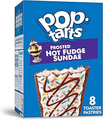 Pop-tarts, pâtisseries pour petit-déjeuner, coupe glacée au fudge chaud givré, fièrement cuites aux états-unis, paquet économique, boîte de 13,5 oz (paquet de 8). DIAYTAR COTE D'IVOIRE propose une expérience d'achat unique, personnalisée pour répondre aux besoins spécifiques de chaque client. La plateforme permet aux utilisateurs de naviguer facilement à travers ses catégories de produits, d'effectuer des recherches ciblées et de découvrir de nouvelles marques et articles. Les clients bénéficient également d'un service client toujours disponible pour les aider.