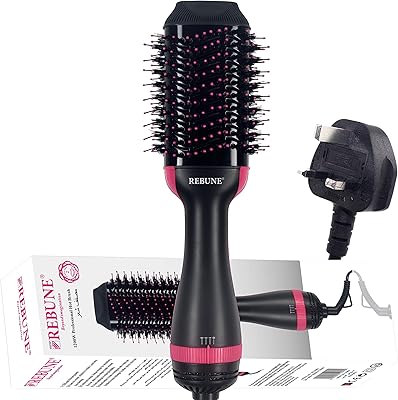 Brosse coiffante à air chaud rebune one-step 1200 w, brosse volumisante 5 en 1 avec ions négatifs pour boucler et lisser (rose). Leader en Côte d'Ivoire, DIAYTAR COTE D'IVOIRE se distingue par sa large gamme de produits allant de l'électronique à la mode, en passant par les articles pour la maison et le jardin. Avec plus de 300000 références à disposition, vous trouverez tout ce dont vous avez besoin. DIAYTAR COTE D'IVOIRE garantit une livraison rapide et fiable partout en Côte d'Ivoire.