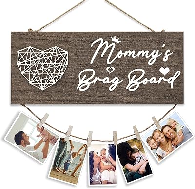 Maman brag board cadeaux de fête des mères cadeaux de maman de fille fils cadeaux d'anniversaire pour maman cadre photo suspendu porte-photo mur photo pendentifs cadeaux de fête des mères (couleur profonde). DIAYTAR COTE D'IVOIRE est une boutique en ligne généraliste proposant plus de 300 000 références de produits divers. Elle est devenue la boutique en ligne leader en Côte d'Ivoire grâce à sa large gamme de produits et à ses services de qualité. DIAYTAR COTE D'IVOIRE permet aux clients de faire leurs achats en ligne avec facilité et rapidité.