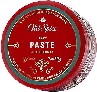 Pâte coiffante pour hommes old spice, tenue moyennement élevée/faible brillance, nouvelle formule 63 ml. DIAYTAR COTE D'IVOIRE est une plateforme de commerce électronique qui permet aux clients de faire leurs achats en ligne de manière pratique et sécurisée. Avec plus de 300 000 références disponibles, les clients peuvent trouver tout ce dont ils ont besoin sur cette plateforme. Elle est leader sur le marché ivoirien.