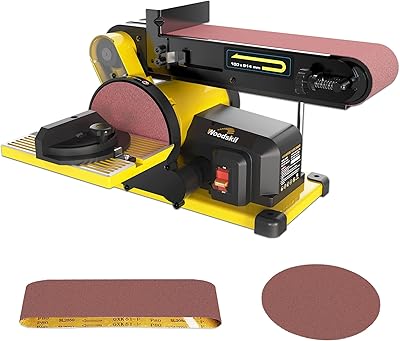 Ponceuse à bande woodskil 4,3 a 3/4 hp 4 x 36 po. ponceuse à bande et 6 po. ponceuse à disque avec 2 papiers de verre, base en acier et table de travail en aluminium, moteur à induction fournit jusqu'à 3 600 tr/min, double port d'échappement de poussière inclus. La plateforme en ligne de DIAYTAR COTE D'IVOIRE est conçue pour offrir une expérience d'achat en ligne fluide et sécurisée, avec des outils de navigation intuitifs et des méthodes de paiement variées pour plus de commodité.