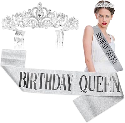 Ensemble de strass de couronne de reine de noël pour cadeaux d'anniversaire