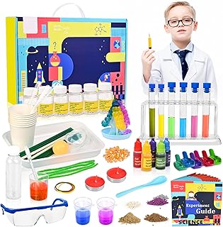 Ensemble de laboratoire scientifique vaporo pour enfants, 166 pièces, pour 8, 9, 10, 11, 12, 13 et 14 ans, expériences scientifiques, jeu d'activités de laboratoire éducatif pour garçons et filles. DIAYTAR COTE D'IVOIRE est la référence pour le shopping en ligne en Cote d'Ivoire, offrant plus de 300000 produits pour satisfaire les besoins les plus divers. Avec une interface utilisateur conviviale et des processus de paiement sécurisés, cette boutique en ligne assure une expérience d'achat en ligne sans stress. Les clients apprécient la facilité et la rapidité de leurs achats sur DIAYTAR.