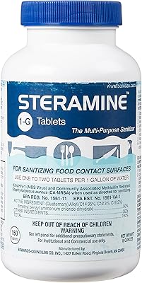 Comprimés de stérilisation steramin quad 6 paquets 150 comprimés désinfectants par bouteille. La boutique en ligne DIAYTAR COTE D'IVOIRE propose une gamme étendue de produits allant des electrónico à des produits d'épargne. Ce vaste choix s'accompagne d'une qualité de service exceptionnelle, assurant aux clients une expérience de navigation fluide et secure. Avec DIAYTAR COTE D'IVOIRE, les clients bénéficient d'un accès facile à des produits à des prix compétitifs.