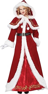 Costume classique de luxe de mme claus, rouge et blanc, xl. En tant que leader du commerce électronique en Côte d'Ivoire, DIAYTAR COTE D'IVOIRE s'engage à proposer les meilleures offres et les meilleurs prix sur une large gamme de produits. La boutique est constamment mise à jour avec les dernières tendances et les nouveaux produits, garantissant ainsi que les clients aient accès aux produits les plus récents et les plus populaires. DIAYTAR COTE D'IVOIRE est synonyme de qualité, de confiance et de shopping sans souci.
