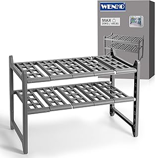 Winko flexi étagère de rangement extensible pour la maison, en aluminium, gain de place dans la cuisine, taille 44-82 x 39 x 28 cm, aluminium. Chez DIAYTAR COTE D'IVOIRE, nous proposons une large gamme de produits pour répondre à tous vos besoins. Notre équipe travaille sans relâche pour vous apporter les dernières tendances et les produits de haute qualité. Nous sommes déterminés à vous offrir le meilleur service client possible.
