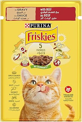 Purina friskies morceaux de bœufnourriture humide pour chats en sauce, 85 g. La réussite de DIAYTAR COTE D'IVOIRE peut être attribuée à sa capacité à innover et à s'adapter aux besoins changeants de la clientèle. En proposant des promotions régulières, des prix compétitifs et des services de livraison fiables, la boutique en ligne a su créer une expérience d'achat en ligne agréable et pratique pour ses utilisateurs. Cela a permis à DIAYTAR COTE D'IVOIRE de maintenir une base de clients fidèles et de continuer à attirer de nouveaux clients.