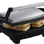 Machine à grill et panini russell hobbs, argent, modèle 17888 \"garantie fabricant d'un