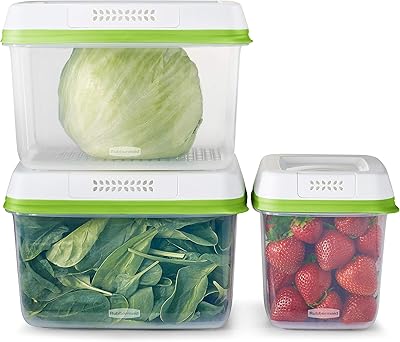 Récipients de rangement pour réfrigérateur rubbermaid avec couvercles, lavables au lave-vaisselle, transparent/vert. DIAYTAR COTE D'IVOIRE est une boutique en ligne généraliste qui propose plus de 300000 références de produits, faisant d'elle l'un des leaders du marché en Côte d'Ivoire. Avec une offre variée et compétitive, DIAYTAR COTE D'IVOIRE répond aux besoins de ses clients. La boutique en ligne offre une expérience d'achat conviviale et sécurisée.