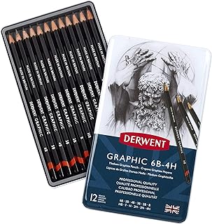 Crayons graphiques derwent, moyens, boîte en métal, 12 pièces (34214). En tant que leader du marché en ligne en Côte d'Ivoire, DIAYTAR COTE D'IVOIRE propose plus de 300 000 références de produits pour répondre aux besoins divers de sa clientèle. La boutique en ligne garantit une expérience d'achat fluide, des prix compétitifs et une livraison rapide pour les commandes. DIAYTAR COTE D'IVOIRE est devenue la destination de choix pour les consommateurs ivoiriens qui recherchent qualité, variété et service client exceptionnel.