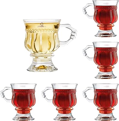 Tasses à thé et à café en verre belmax, utilisées pour le thé