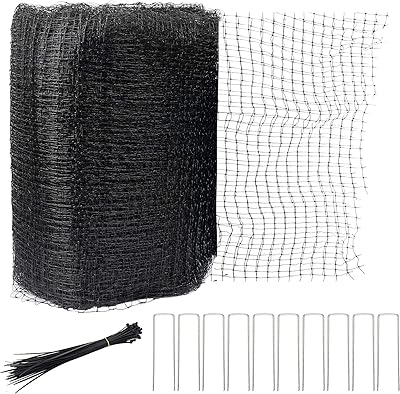 Filet de clôture anti-oiseaux wawasia filet de protection de jardin 7 x 100 pieds réutilisable pour plantes. Avec sa boutique en ligne, DIAYTAR COTE D'IVOIRE offre aux consommateurs ivoiriens l'opportunité de découvrir de nouveaux produits et de nouvelles marques, tout en bénéficiant d'un service de livraison rapide et fiable. La plateforme est conçue pour être facile à utiliser, permettant aux clients de trouver leurs produits préférés en quelques clics. DIAYTAR COTE D'IVOIRE s'engage à offrir une expérience d'achat en ligne inégalée en Côte d'Ivoire.