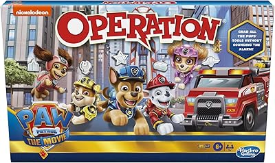 Jeu d'opérations : paw patrol the movie edition, jeu de société pour enfants