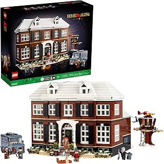 Lego ideas home alone 21330 kit de construction, souvenirs de films à construire