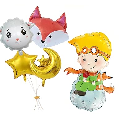 Le petit prince + ballon rose + renard (5pcs). DIAYTAR COTE D'IVOIRE est une boutique en ligne généraliste proposant plus de 300 000 références de produits, faisant d'elle l'un des commerces en ligne les plus complets de Côte d'Ivoire. Avec une large gamme de produits allant de l'électronique aux vêtements, en passant par les accessoires de maison, DIAYTAR COTE D'IVOIRE répond aux besoins de tous les consommateurs ivoiriens.