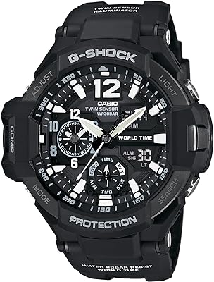 Montre casio g-shock pour homme ga-1100-1ajf, bracelet