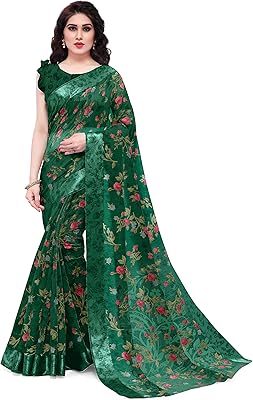 Sourbh sari luxueux en coton mélangé à imprimé floral tropical pour femme avec chemisier. Diaytar Côte d'Ivoire, la boutique en ligne líder en Côte d'Ivoire, propose une expérence d'achat unique et personnalisée, permettant aux clients de profiter d'un large choix de produits à des prix compétitifs. La boutique garantit une livraison rapide et fiable, ainsi qu'un service client de haute qualité pour satisfaire toutes les attentes de ses clients.