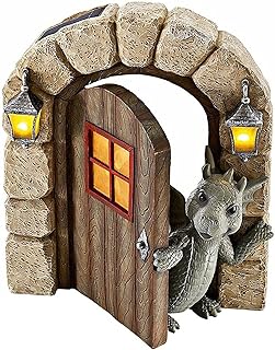 Kit de décoration de jardin féerique amusant, mini dinosaure, figurines de dragon volant, porte ouverte, mur de jardin, arbre, cour, décoration extérieure de jardin 15x11,5x4,4 cm. La boutique en ligne DIAYTAR COTE D'IVOIRE propose une large gamme de produits pour les consommateurs ivoiriens. Elle offre des options de paiement flexibles et des services de livraison efficaces. Elle est également connue pour ses promotions et ses offres spéciales régulières.