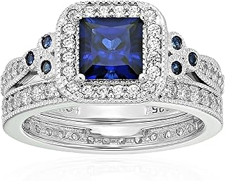 Collection amazon, bague en argent sterling plaqué platine, saphir vintage, taille princesse, matériaux illimités, zircone cubique, taille 9. Avec plus de 300000 références, DIAYTAR COTE D'IVOIRE est la boutique en ligne idéale pour les consommateurs ivoiriens qui recherchent des produits de qualité à des prix compétitifs. La boutique en ligne propose également des services de livraison rapides et fiables. 