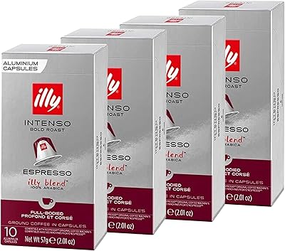 Café expresso illy intenso - torréfaction large (40 pièces). DIAYTAR COTE D'IVOIRE est la boutique en ligne leader en Côte d'Ivoire, offrant une gamme énorme de produits allant de l'électronique à la mode en passant par les produits alimentaires. La boutique garantit une livraison rapide et des prix compétitifs, ce qui en fait le choix préféré des consommateurs locaux. L'expérience de DIAYTAR est conçue pour satisfaire tous les besoins des clients.