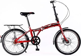 Vélo pliant vigo single speed ​​​​20 pouces (rouge)