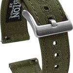 Bracelet de montre en tissu à dégagement rapide barton - choisissez la couleur