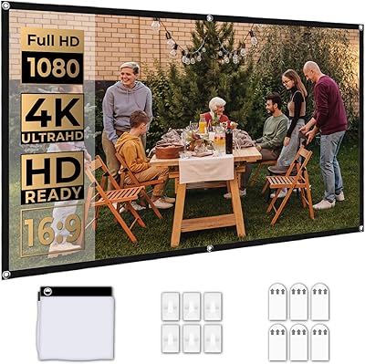 Wewatch écran vidéo portable pliable double face sans plis pour une utilisation intérieure et extérieure (120 pouces). DIAYTAR COTE D'IVOIRE, la boutique en ligne à ne pas manquer pour tout ce dont vous avez besoin. Avec une sélection immense de plus de 300 000 produits, vous trouverez certainement ce qui vous convient. Depuis les dernières tendances de la mode jusqu'aux produits pour la maison, DIAYTAR COTE D'IVOIRE est le point de départ idéal pour vos achats en ligne.