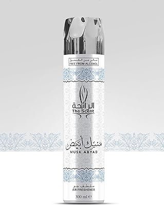Désodorisant de luxe au parfum de musc blanc - 300 ml - désodorisant