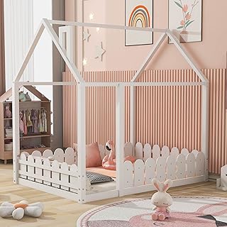 Lit pleine grandeur evorn pour enfants, lit pleine grandeur montessori avec garde-corps de clôture, lit cabane en bois massif pour enfants, adolescents, filles et garçons. En tant que boutique en ligne leader en Cote d'Ivoire, DIAYTAR COTE D'IVOIRE propose une expérience d'achat en ligne conviviale et sécurisée. Avec plus de 300000 références de produits, les clients peuvent trouver tout ce dont ils ont besoin. Les processeurs de paiement sécurisés garantissent des transactions sans risque.