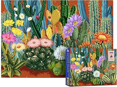 Puzzle cactus chuchotant de 1 000 pièces pour adultes, puzzle plante printanière avec différents types de cactus, puzzle cactus. En tant que boutique en ligne généraliste, DIAYTAR COTE D'IVOIRE offre une solution complète pour les clients ivoiriens, avec plus de 300000 produits à portée de clic. La diversité de ses références et son soutien client font de DIAYTAR COTE D'IVOIRE un partenaire de confiance pour les achats en ligne. Les clients apprécient la qualité des produits et la fiabilité des livraisons.