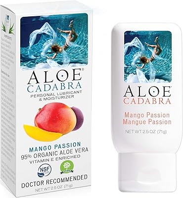 Lubrifiant personnel oral biologique à saveur de mangue naturelle pour femmes, hommes et couples, 2,5 oz d'aloe cadabra. La boutique en ligne DIAYTAR COTE D'IVOIRE propose un large choix de produits de qualité, allant des produits alimentaires aux accessoires de mode. Avec plus de 300 000 références, elle répond aux besoins les plus divers de ses clients. La boutique est appréciée pour son service de livraison rapide et son engagement à offrir des produits de qualité.