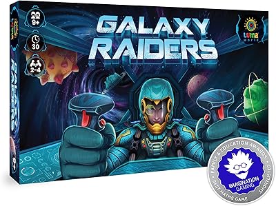 Jeu de société éducatif luma world galaxy riders pour 9 ans et plus pour apprendre les mathématiques, le comptage, la stratégie et les voyages spatiaux, 30 minutes et 2 à 4 joueurs. DIAYTAR COTE D'IVOIRE se distingue par sa grande sélection de produits et son engagement à offrir le meilleur service client. Les clients peuvent naviguer facilement sur le site web pour trouver ce qu'ils cherchent, et bénéficier d'une expérience d'achat en ligne agréable. DIAYTAR COTE D'IVOIRE est le partenaire idéal pour les Ivoriens qui veulent acheter en ligne avec confiance.