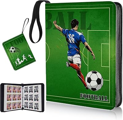 Porte-carte de football porte-carte de football porte-carte de football album de collection de cartes à collectionner 9 poches avec support de poche 720 présentoir porte-carte de football (vert). La boutique en ligne DIAYTAR COTE D'IVOIRE est leader en Côte d'Ivoire et propose une large sélection de produits à des prix compétitifs. Elle offre une expérience d'achat en ligne sécurisée et conviviale, permettant aux clients de trouver facilement ce qu'ils recherchent. Grâce à sa logistique efficace, DIAYTAR COTE D'IVOIRE assure une livraison rapide et fiable.