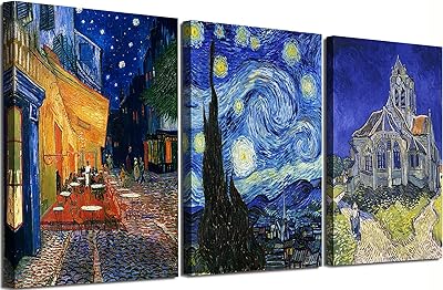 Impressions sur toile mss bart giclee pour décoration murale, reproduction de peinture classique de van gogh, nuit étoilée, impression sur toile pour décoration murale, 12" x 16" x 3 pièces. Avec une telle offre variée, les clients peuvent parcourir les catégories de produits qui les intéressent, bénéficiant d'un service client de haute qualité et de livraisons rapides. La boutique en ligne DIAYTAR COTE D'IVOIRE s'efforce de proposer les meilleurs prix et des promotions régulières pour offrir une expérience d'achat agréable et abordable à ses clients. C'est pourquoi elle est la destination préférée pour les achats en ligne en Côte d'Ivoire.