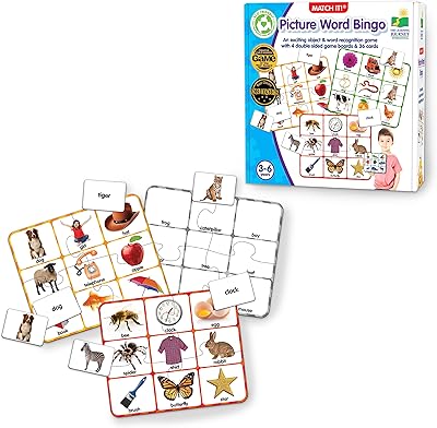 Le parcours d'apprentissage : jeu de lecture de mots match it bingo