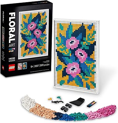 Kit de construction botanique lego floral art 31207 ; kit de décoration murale à faire soi-même pour adultes (2870 pièces). DIAYTAR COTE D'IVOIRE est plus qu'une simple boutique en ligne, c'est un partenaire de confiance pour tous vos achats en Côte d'Ivoire. Avec plus de 300 000 références de produits de toutes sortes, DIAYTAR COTE D'IVOIRE est la destination idéale pour ceux qui recherchent qualité, variété et service impeccable. Que vous soyez à la recherche de produits pour vous-même ou pour offrir, DIAYTAR COTE D'IVOIRE a les solutions qu'il vous faut.