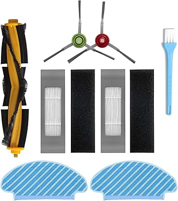 Kongdy kit d'accessoires pièces de rechange compatibles avec le filtre pour aspirateur robot deebot ozmo t8 aivi t8 max t8. DIAYTAR COTE D'IVOIRE est une plateforme de commerce électronique qui permet aux consommateurs de Côte d'Ivoire d'acheter en ligne des produits de toutes sortes. La boutique propose une grande variété de produits, y compris des produits alimentaires, des vêtements, des accessoires et bien plus encore. Avec sa politique de retour et d'échange flexible, DIAYTAR COTE D'IVOIRE offre une expérience d'achat en ligne sans risque à ses clients.