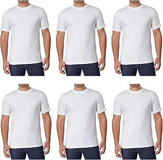 T-shirt à col rond kirkland signature pour hommes, 100 % coton peigné épais