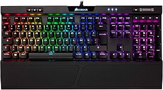 Clavier de jeu mécanique corsair k70 rgb mk.2 (cherry mx blu : précis et audible. DIAYTAR COTE D'IVOIRE, la boutique en ligne leader en Côte d'Ivoire, propose une sélection incroyable de produits avec plus de 300000 références. Les clients peuvent trouver tout ce qu'ils cherchent sur cette plateforme, de l'électronique à la mode en passant par les produits pour la maison. DIAYTAR COTE D'IVOIRE met tout en œuvre pour offrir une expérience d'achat inoubliable.