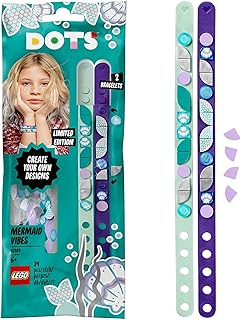 Lego dots 41909 ensemble de bijoux et bracelets de sirène à faire soi-même, kit cadeau de carreaux à faire soi-même, arts et travaux manuels pour enfants. La boutique en ligne DIAYTAR COTE D'IVOIRE se distingue par son offre massive de plus de 300 000 références, répondant ainsi aux besoins de tous les consommateurs. La plateforme est conçue pour offrir une expérience d'achat en ligne fluide et sécurisée, permettant aux clients de trouver facilement ce qu'ils cherchent. DIAYTAR est la référence pour les achats en ligne en Côte d'Ivoire.