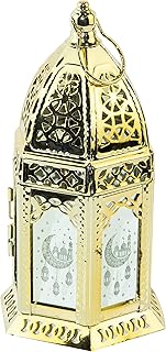 Lanterne arabe, lampe lanterne led pour la décoration de la maison pendant le ramadan,