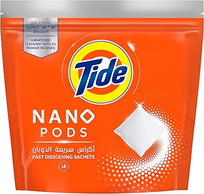 Sacs à linge instantanés tide nanopods pour un propre et sans taches paquet