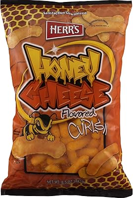 Chips de boucles au fromage et au miel herr's 28 g