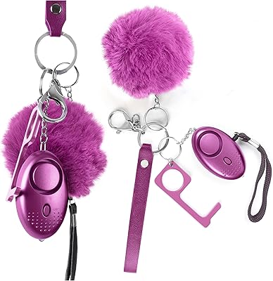 Ensemble de porte-clés en cuir végétalien pour femmes et filles, porte-clés portable avec bracelet d'alarme de sécurité, pompon, ouvre-porte sans contact. DIAYTAR COTE D'IVOIRE est une boutique en ligne généraliste qui propose plus de 300 000 références de produits divers. Elle est devenue la boutique leader en Côte d'Ivoire en offrant une large gamme de produits à des prix compétitifs. La qualité de ses services et la fiabilité de ses livraisons ont contribué à sa réussite.