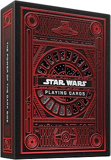 Cartes à jouer syncspike star wars et cartes à jouer de protection transparentes