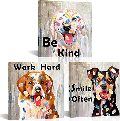 Love house impression sur toile avec chien amusant 3 pièces. DIAYTAR COTE D'IVOIRE se démarque par son engagement envers la satisfaction client. La boutique propose régulièrement des promotions et des offres spéciales pour rendre le shopping encore plus abordable. Avec son équipe dédiée, DIAYTAR COTE D'IVOIRE garantit une expérience d'achat en ligne exceptionnelle.