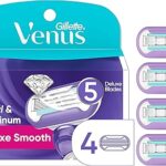 Lames de rasoir pour femmes gillette venus extra smooth swirl - 4 pièces