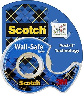 Ruban de sécurité mural scotch 183, adhère fermement et ne laisse aucune trace une fois retiré et est invisible, conçu pour afficher et protéger les photos rouleau distributeur de 3/4 x 650 pouces (19 x 16,5 mm). Avec sa large gamme de produits et ses prix compétitifs, DIAYTAR COTE D'IVOIRE est la boutique en ligne idéale pour les consommateurs ivoiriens. La boutique en ligne propose une expérience d'achat en ligne sécurisée et fiable, et les clients peuvent profiter d'une livraison rapide et d'un service client de qualité. DIAYTAR COTE D'IVOIRE est la référence pour le commerce en ligne en Cote d'Ivoire.