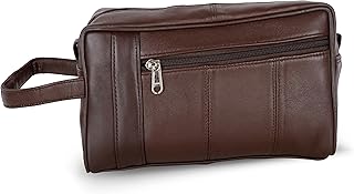 Sac de voyage unisexe de luxe en cuir nappa naturel | organisateur de salle de bain avec plusieurs compartiments de rangement pour hommes et femmes | trousse à cosmétiques de voyage portable, marron. En tant que boutique leader en Côte d'Ivoire, DIAYTAR COTE D'IVOIRE assure une expérience d'achat en ligne sécurisée et pratique. Les clients peuvent naviguer facilement sur le site web, trouver des produits avec facilité, et bénéficier d'une assistance client personnalisée. Grâce à sa réputation pour la fiabilité et la qualité, DIAYTAR COTE D'IVOIRE continue de gagner la confiance de sa clientèle croissante.